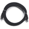 3' CAT5e (350 MHz) STP Shielded Network Cable - Black